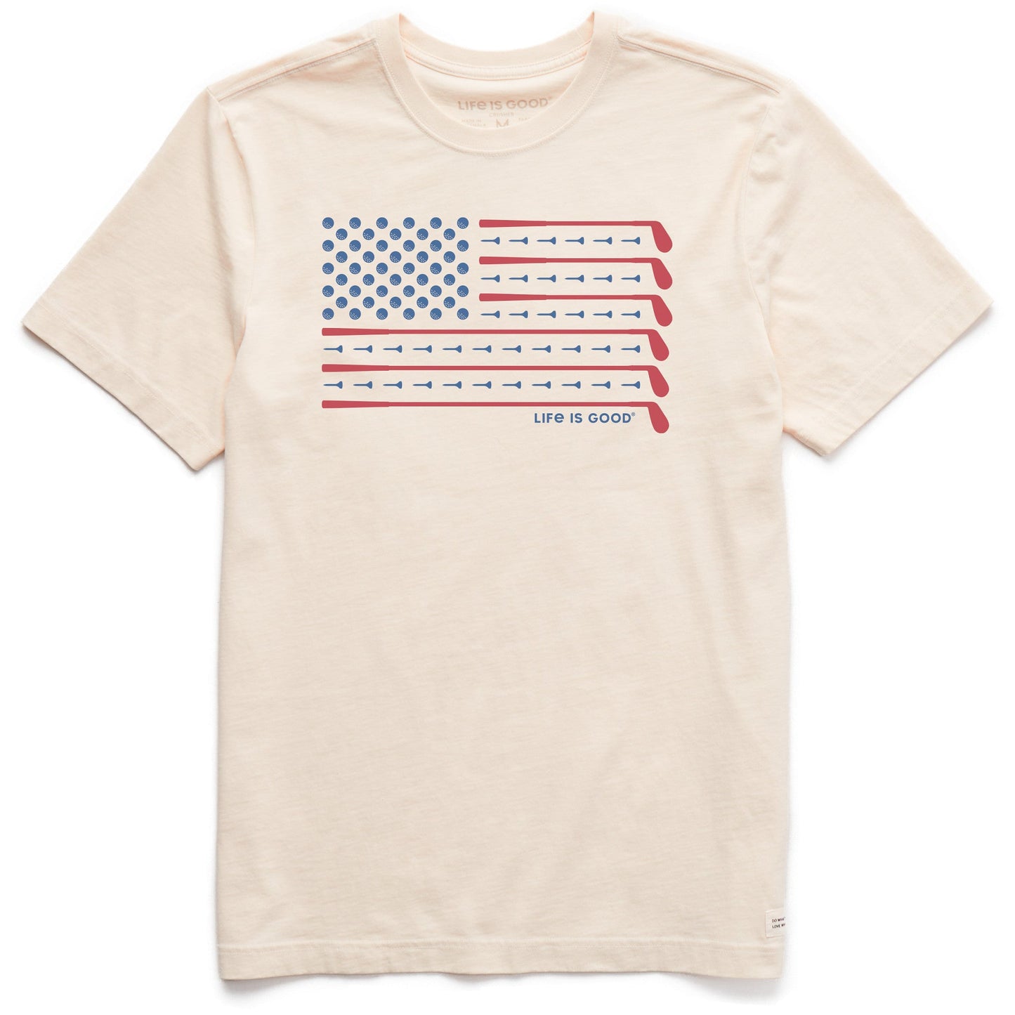 Men's Golf Flag Short Sleeve Tee
