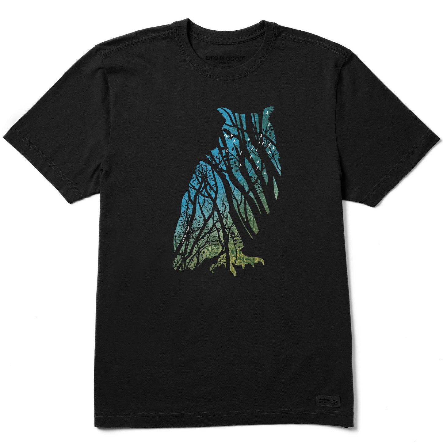 Men's Scenic Owl Short Sleeve Crusher Tee