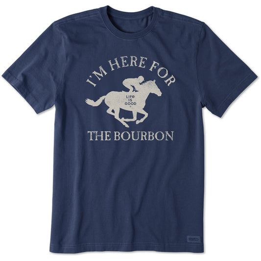 Men's Horse Bourbon Short Sleeve Crusher Tee