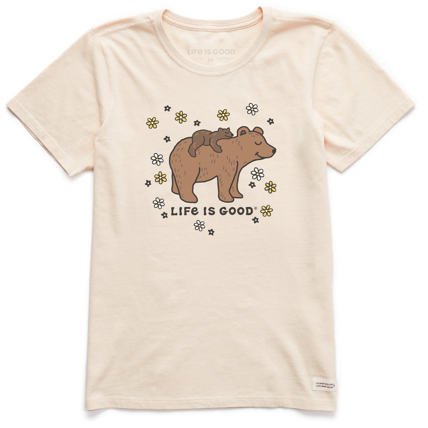 Women's Baby Bear Hug Short Sleeve Crusher Tee