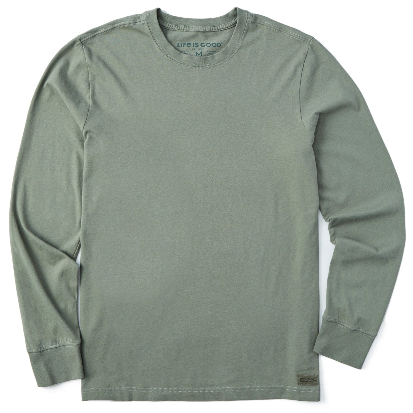 Men's Solid Long Sleeve Tee