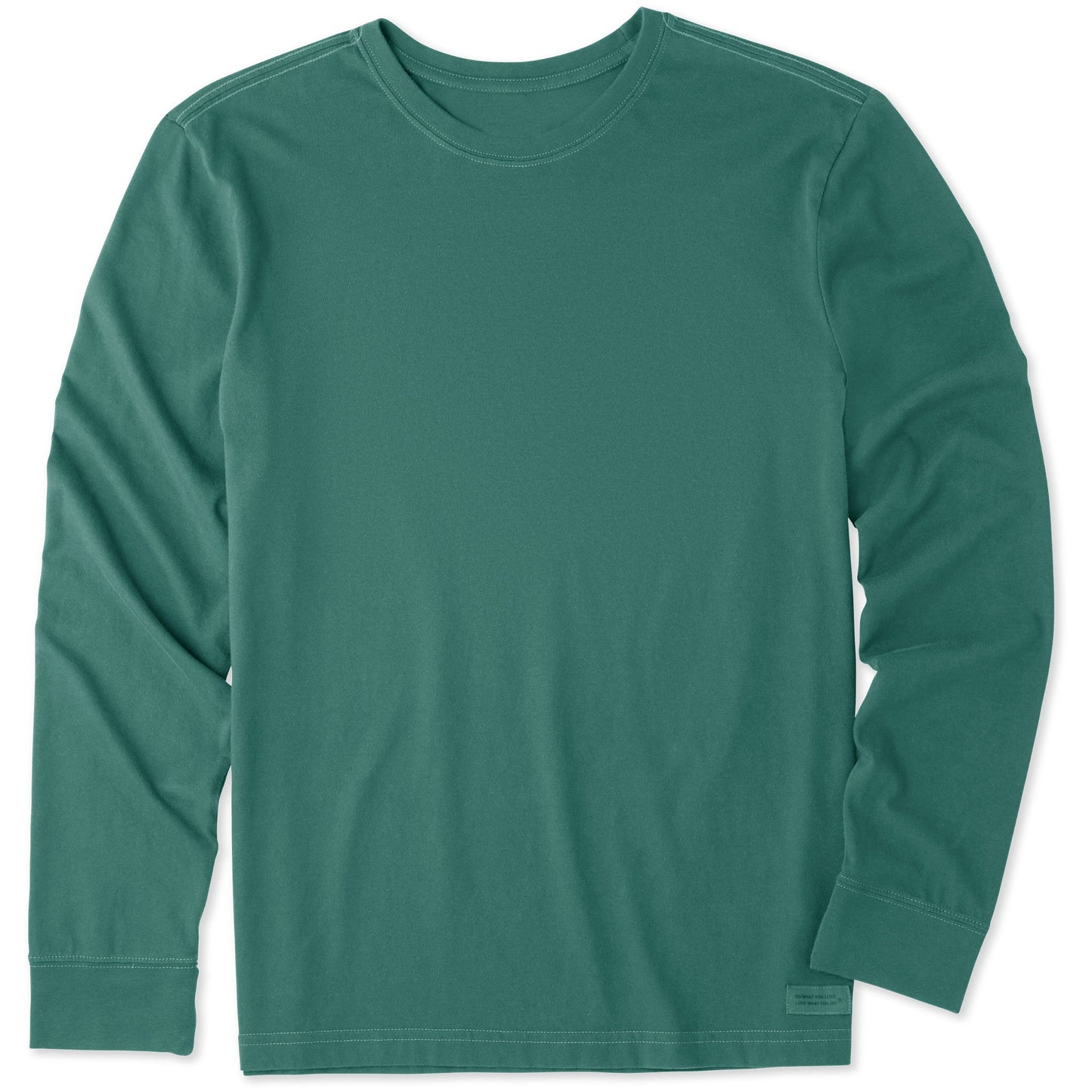 Men's Solid Long Sleeve Tee