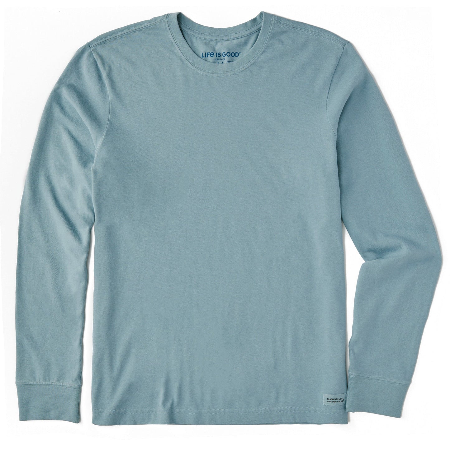 Men's Solid Long Sleeve Tee