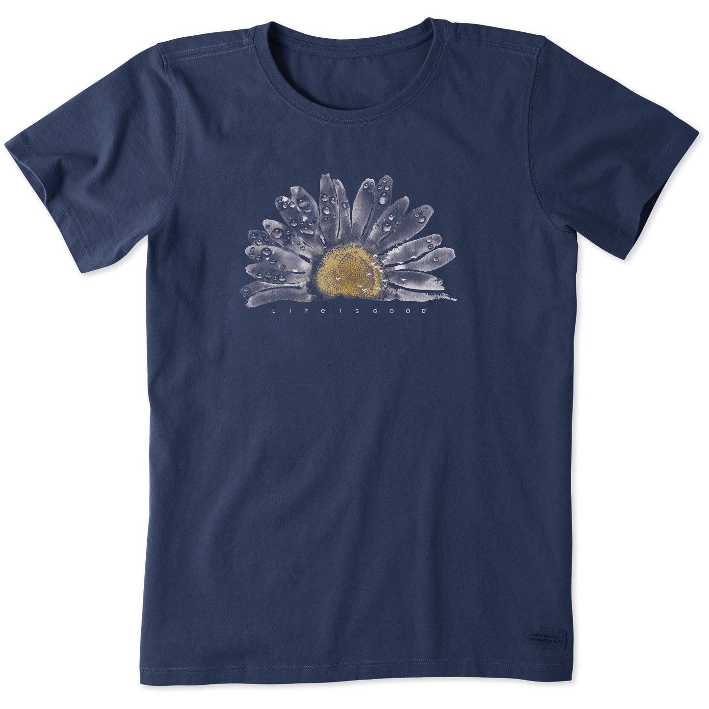 Women's Watercolor Daisy Short Sleeve Tee
