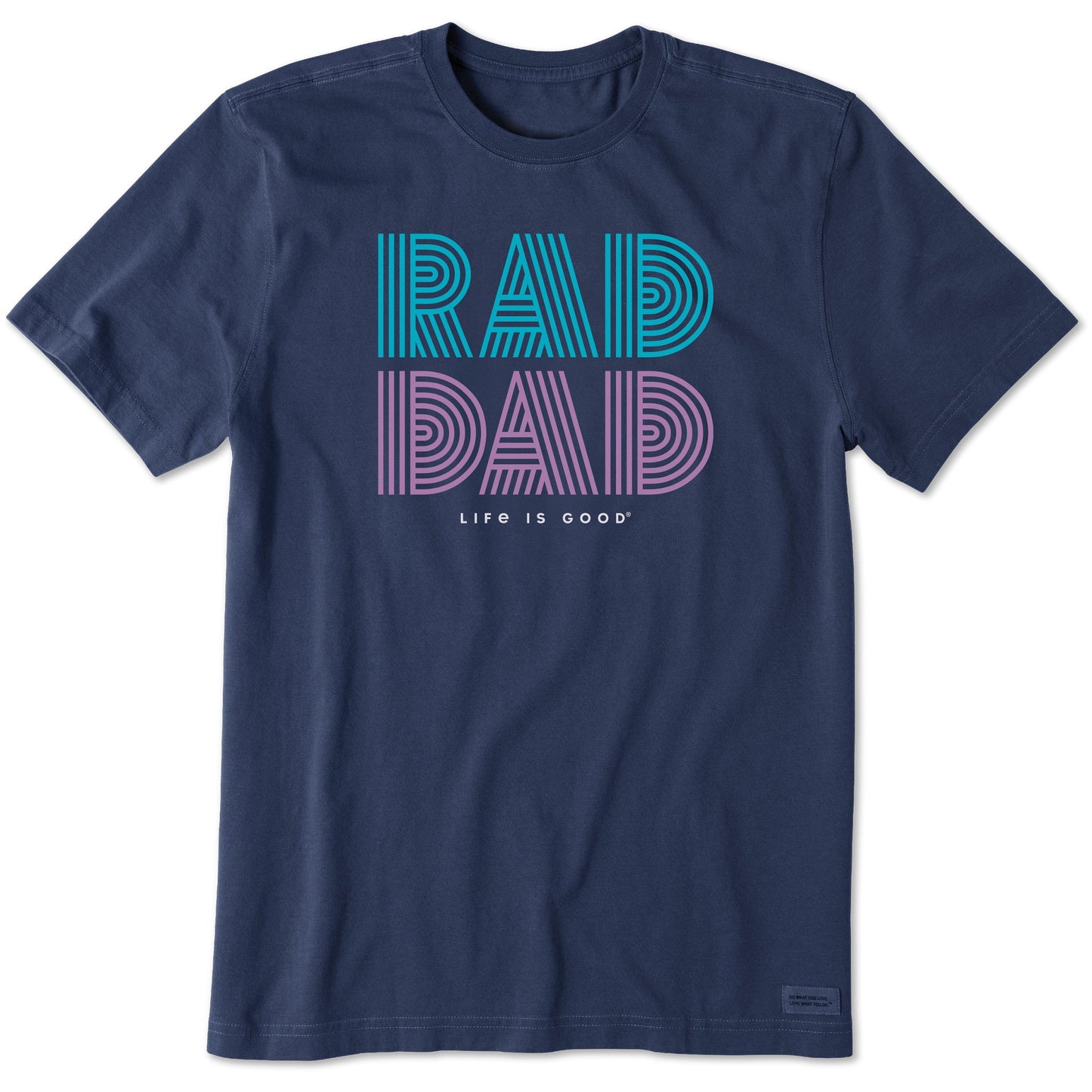 Men's Retro Rad Dad Short Sleeve Tee