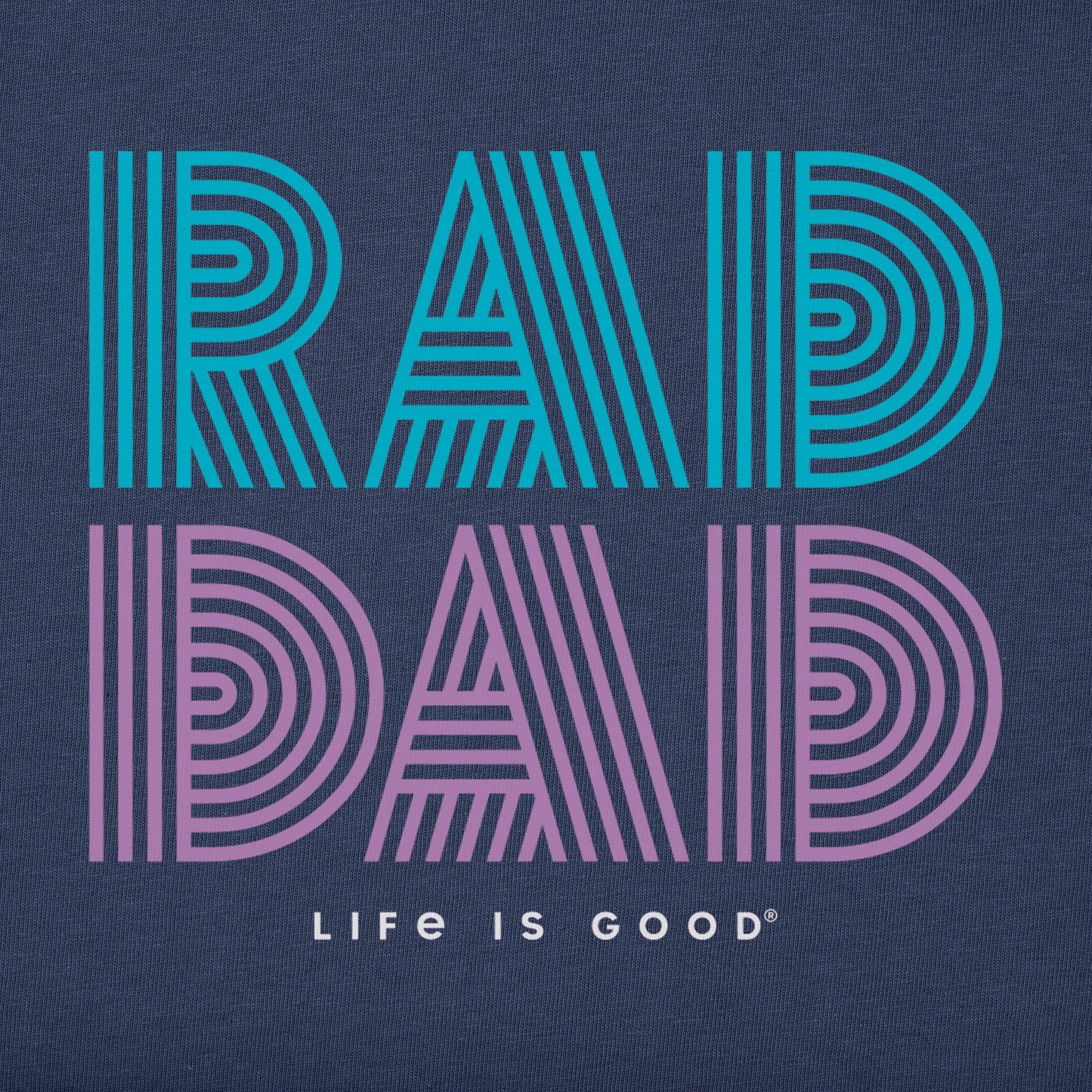 Men's Retro Rad Dad Short Sleeve Tee