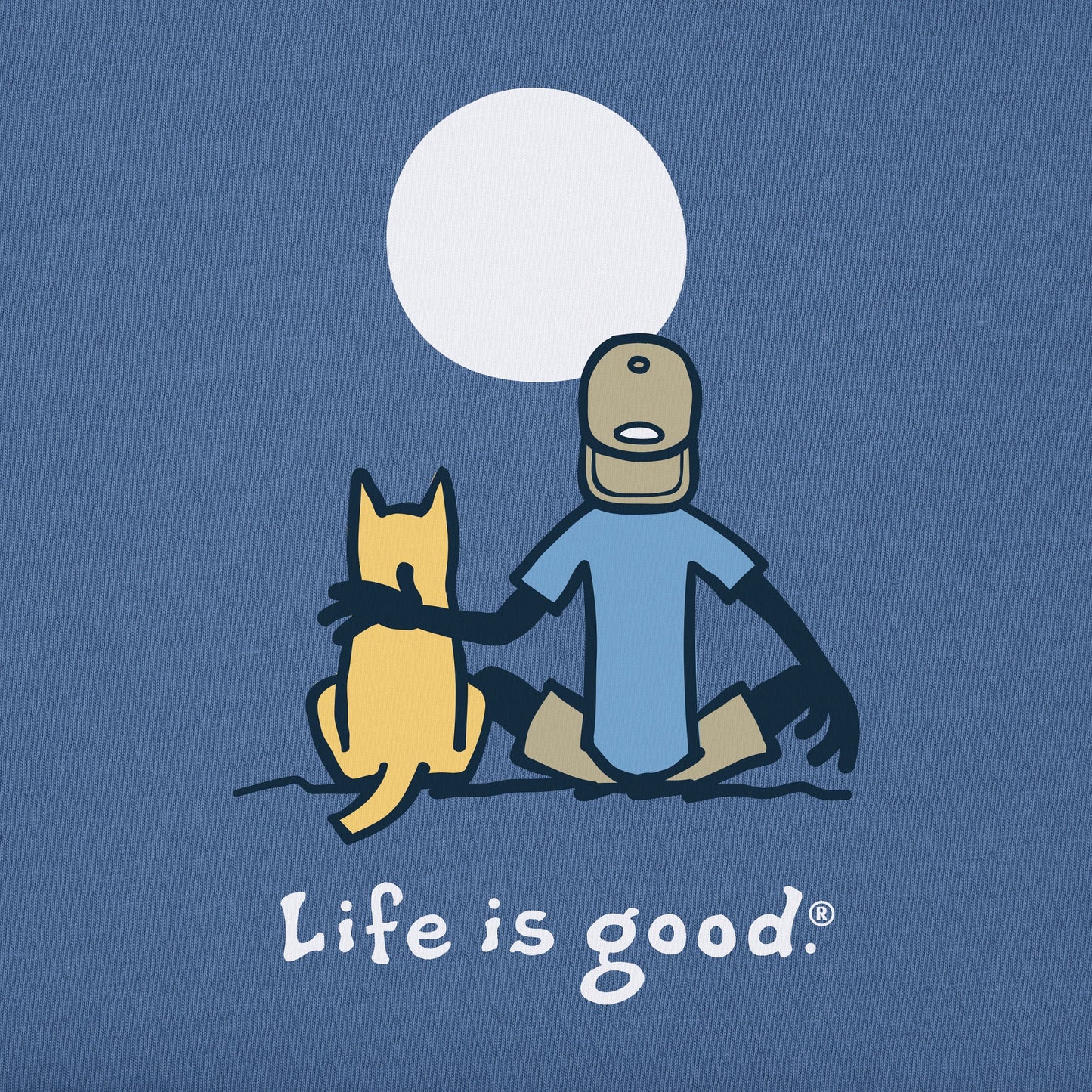 Men's Jake and Rocket Moon Short Sleeve Tee