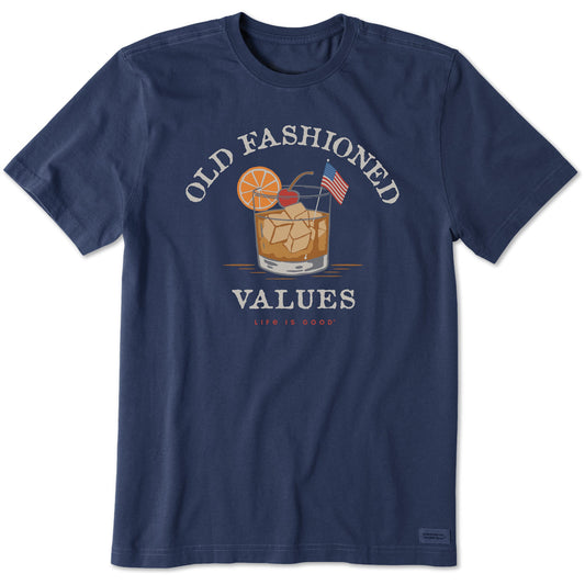 Men's Old Fashioned American Values Short Sleeve Tee