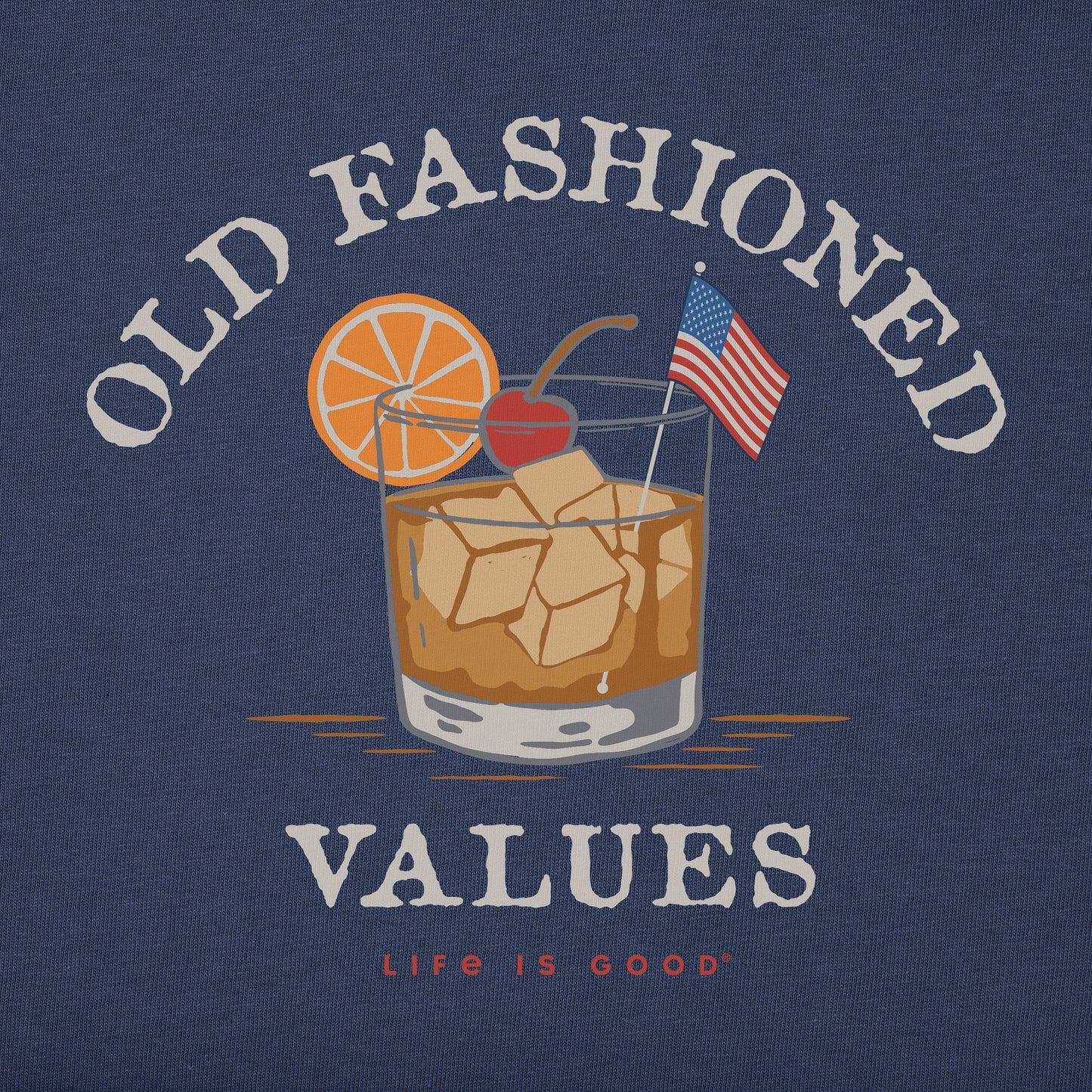Men's Old Fashioned American Values Short Sleeve Tee
