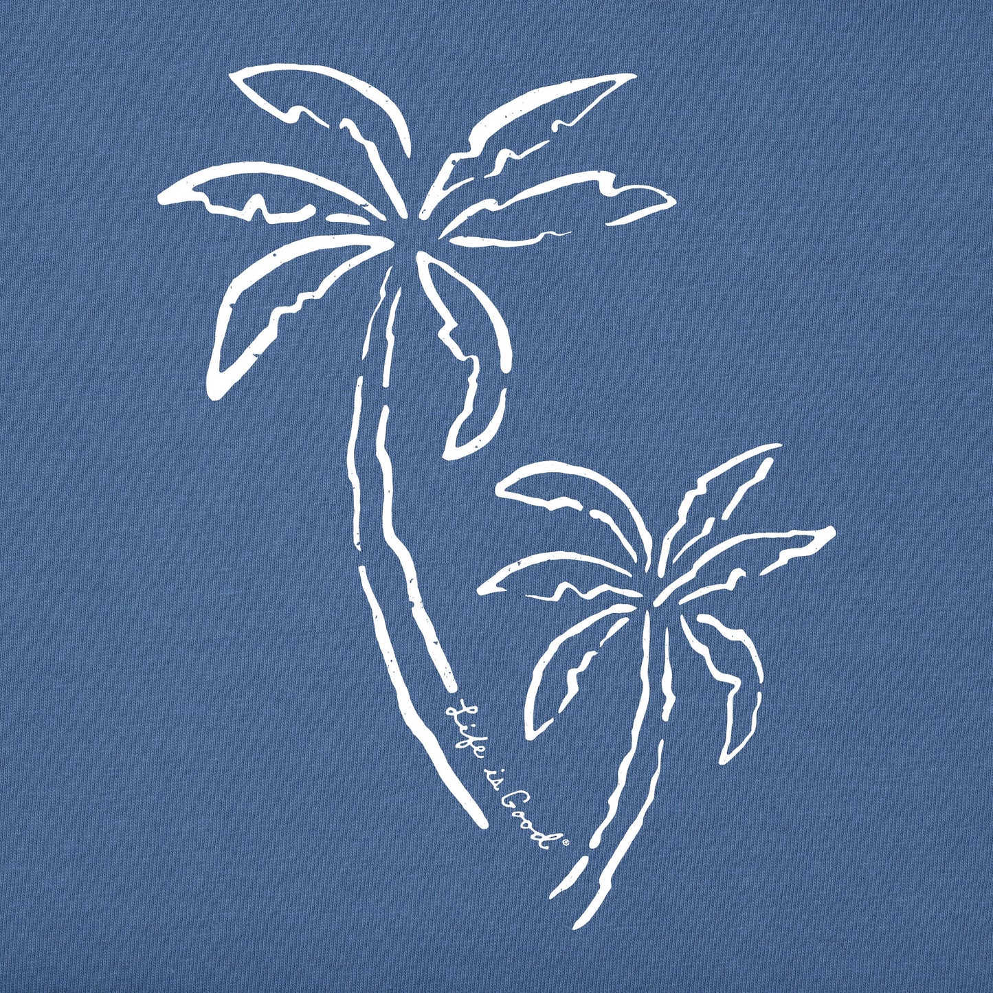 Men's Two Simple Palms Short Sleeve Tee
