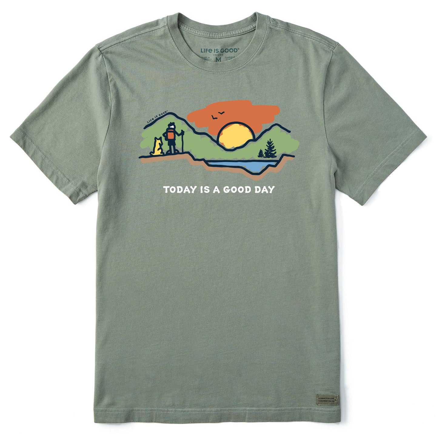 Men's Today is a Good Day Mountain Hike Short Sleeve Tee