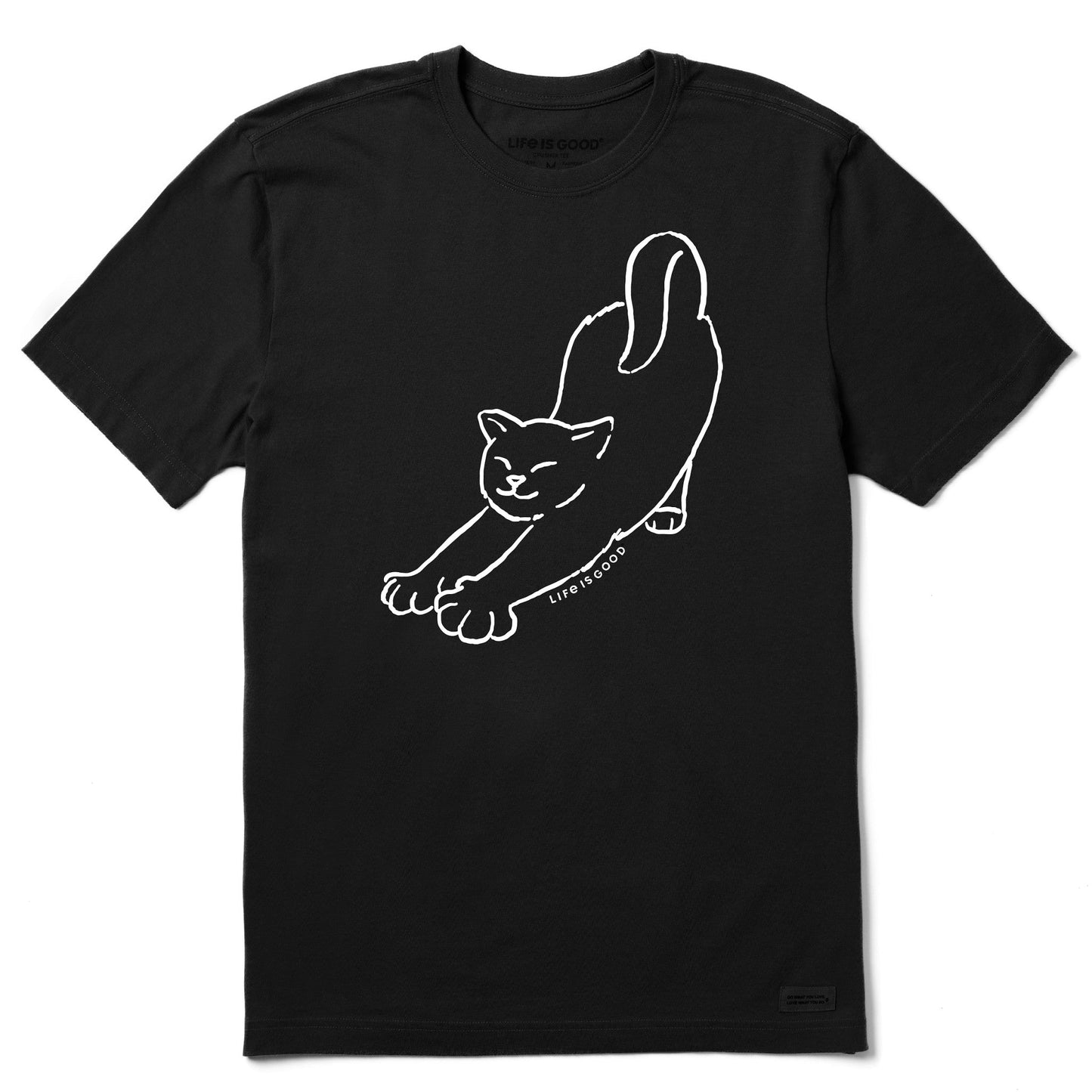 Men's Cat Stretch Short Sleeve Crusher Tee