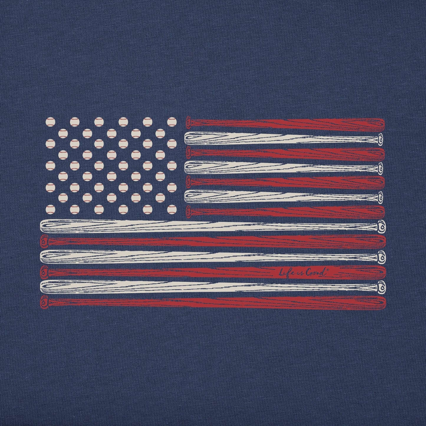 Men's The United States of Baseball Short Sleeve Tee