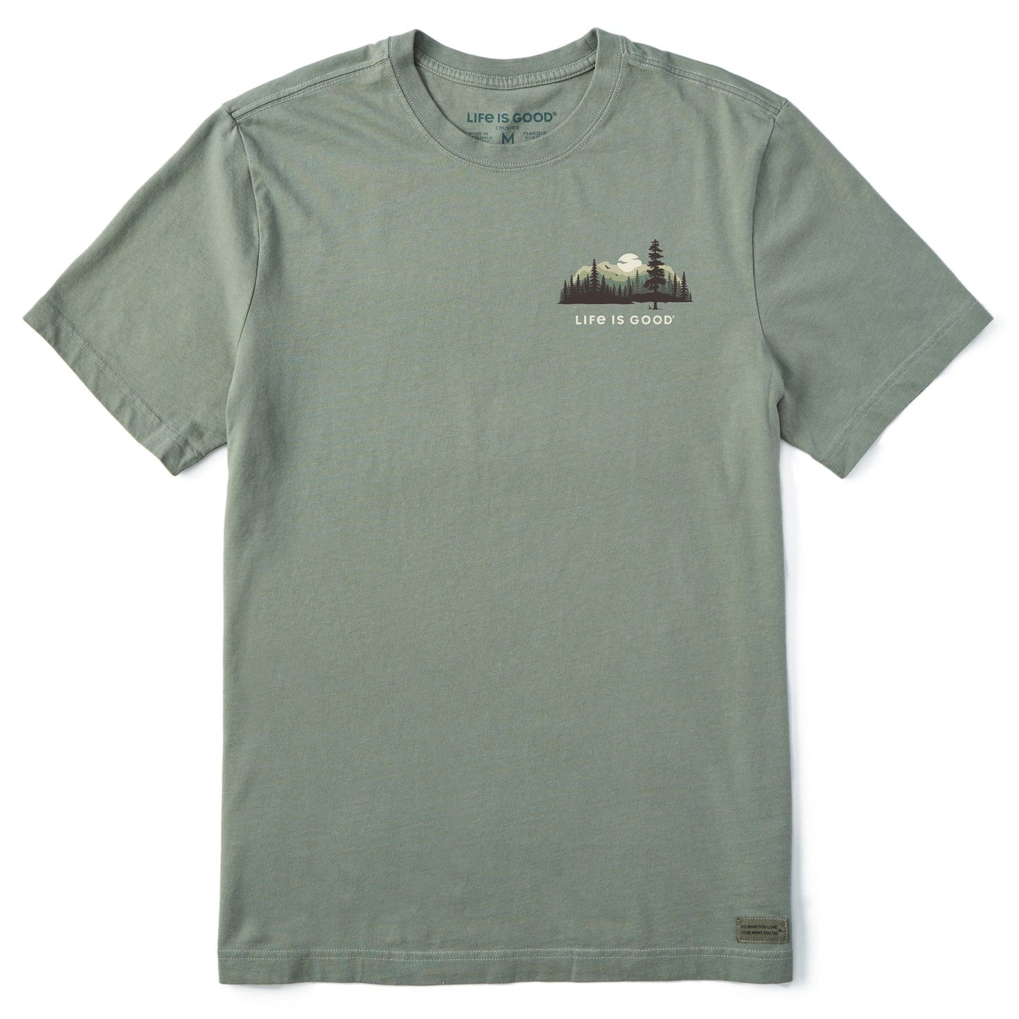 Men's Evergreen Silhouette Short Sleeve Crusher Tee