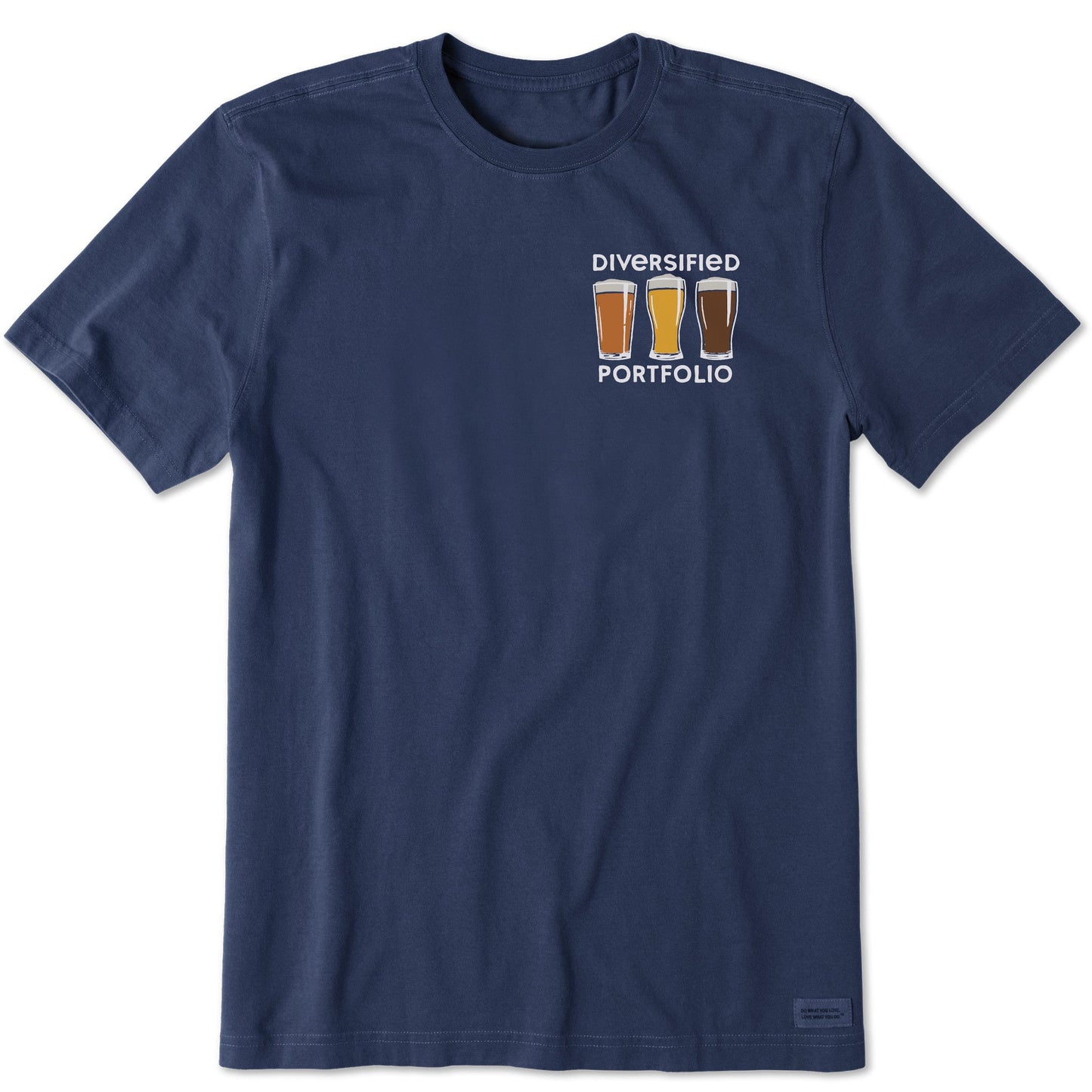 Men's Diversified Portfolio Beer Short Sleeve Crusher Tee