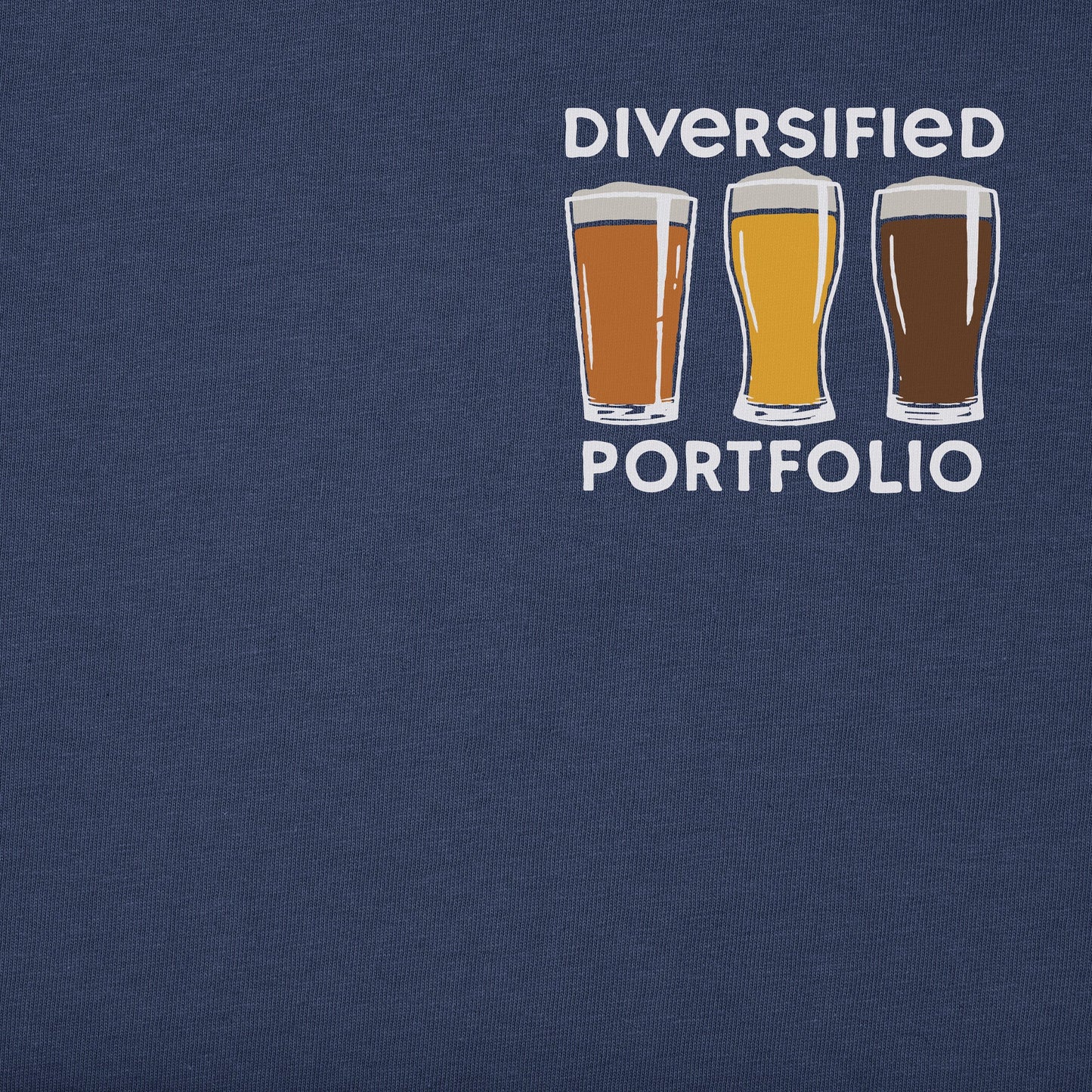 Men's Diversified Portfolio Beer Short Sleeve Crusher Tee