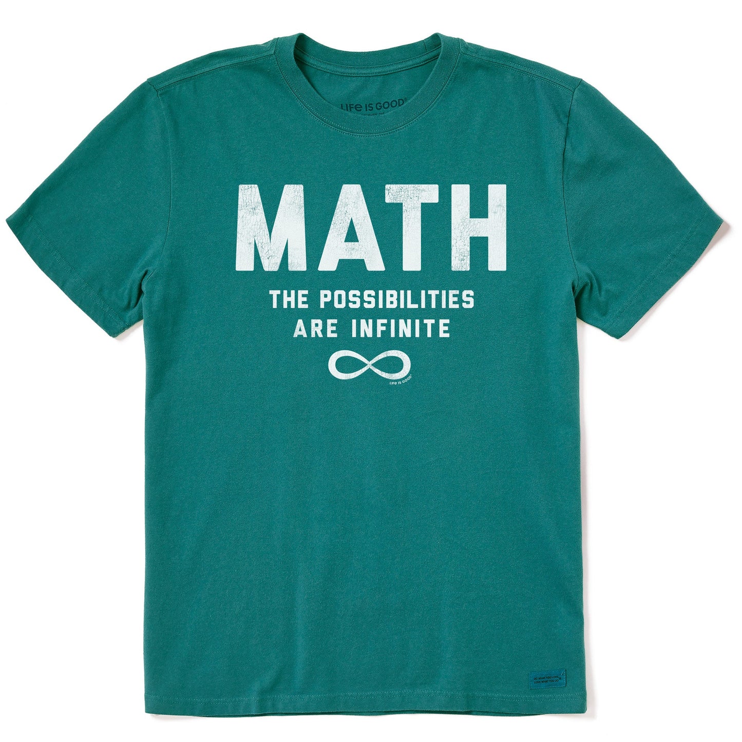Men's Math Infinite Possibilities Short Sleeve Crusher Tee