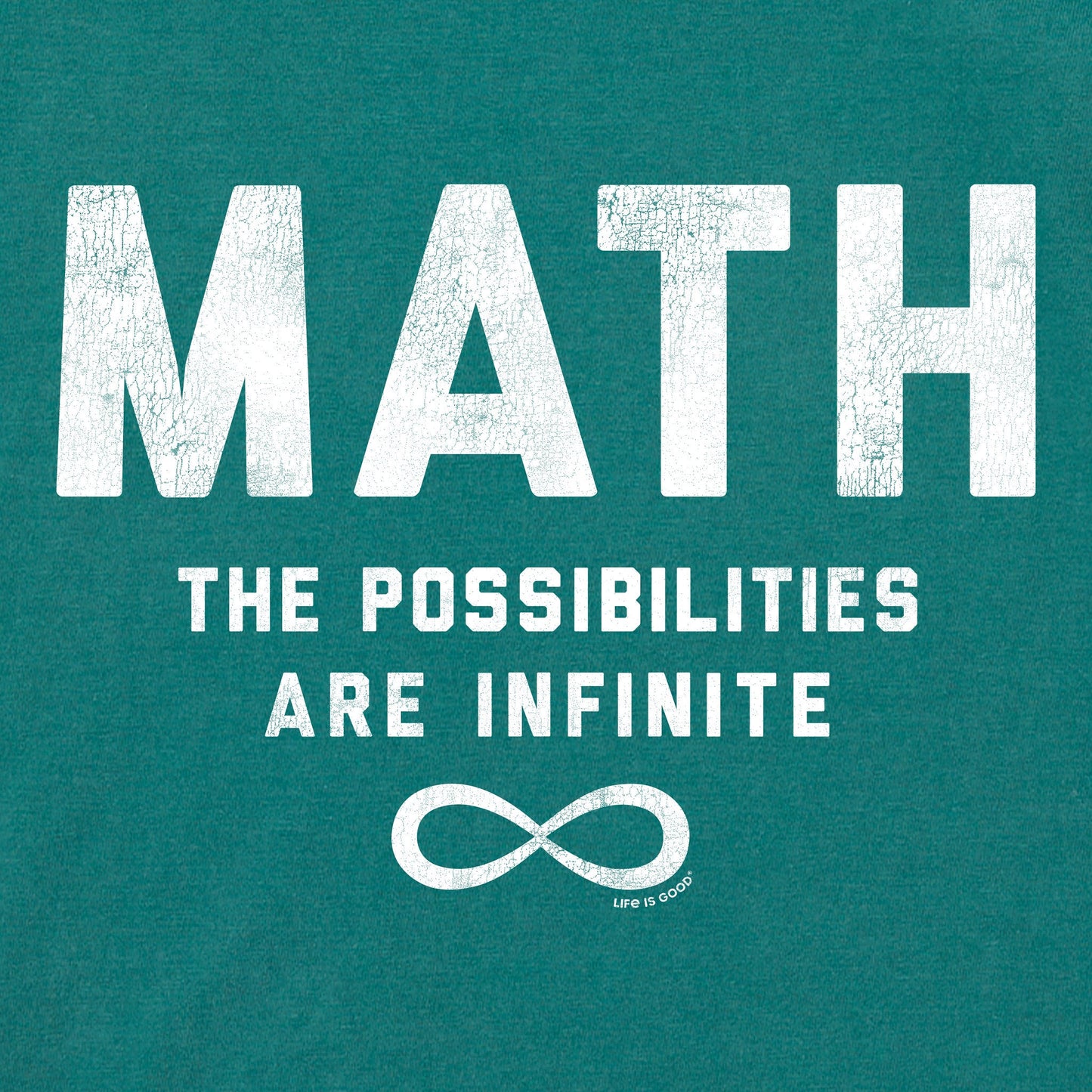 Men's Math Infinite Possibilities Short Sleeve Crusher Tee
