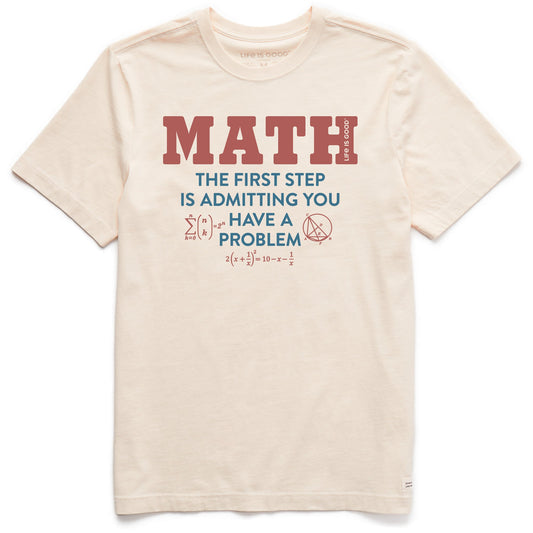 Men's Math Problem Short Sleeve Crusher Tee