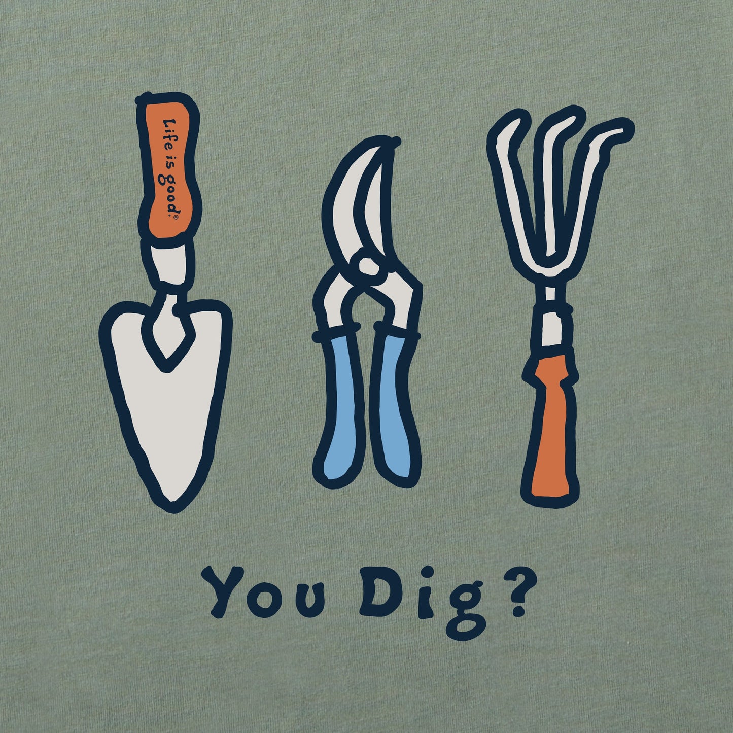 Men's You Dig? Short Sleeve Crusher Tee