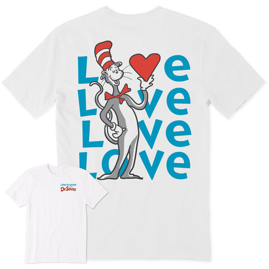 Men's The Cat Love Short Sleeve Crusher Tee