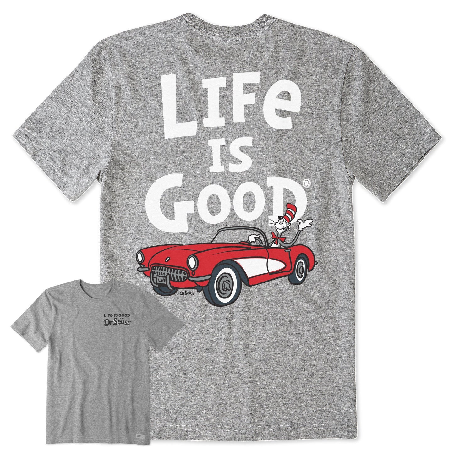 Men's Cat in the Hat 57 Hot Rod Short Sleeve Crusher Tee