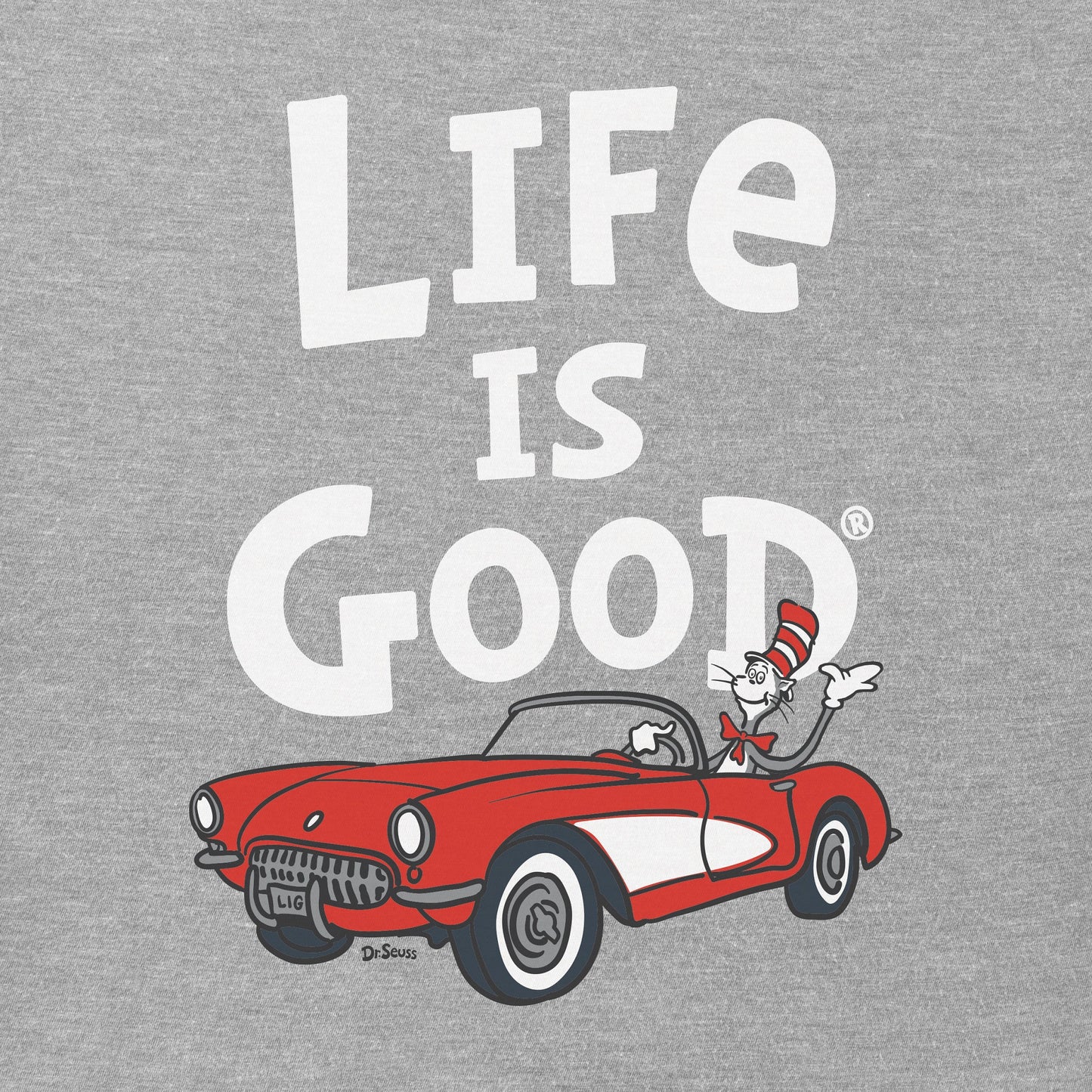 Men's Cat in the Hat 57 Hot Rod Short Sleeve Crusher Tee