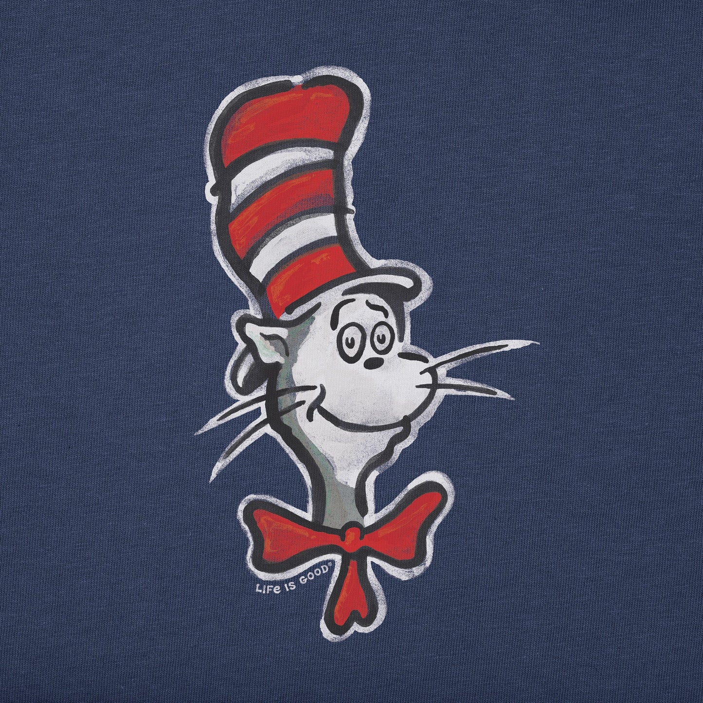 Men's Cat in the Hat Short Sleeve Crusher Tee