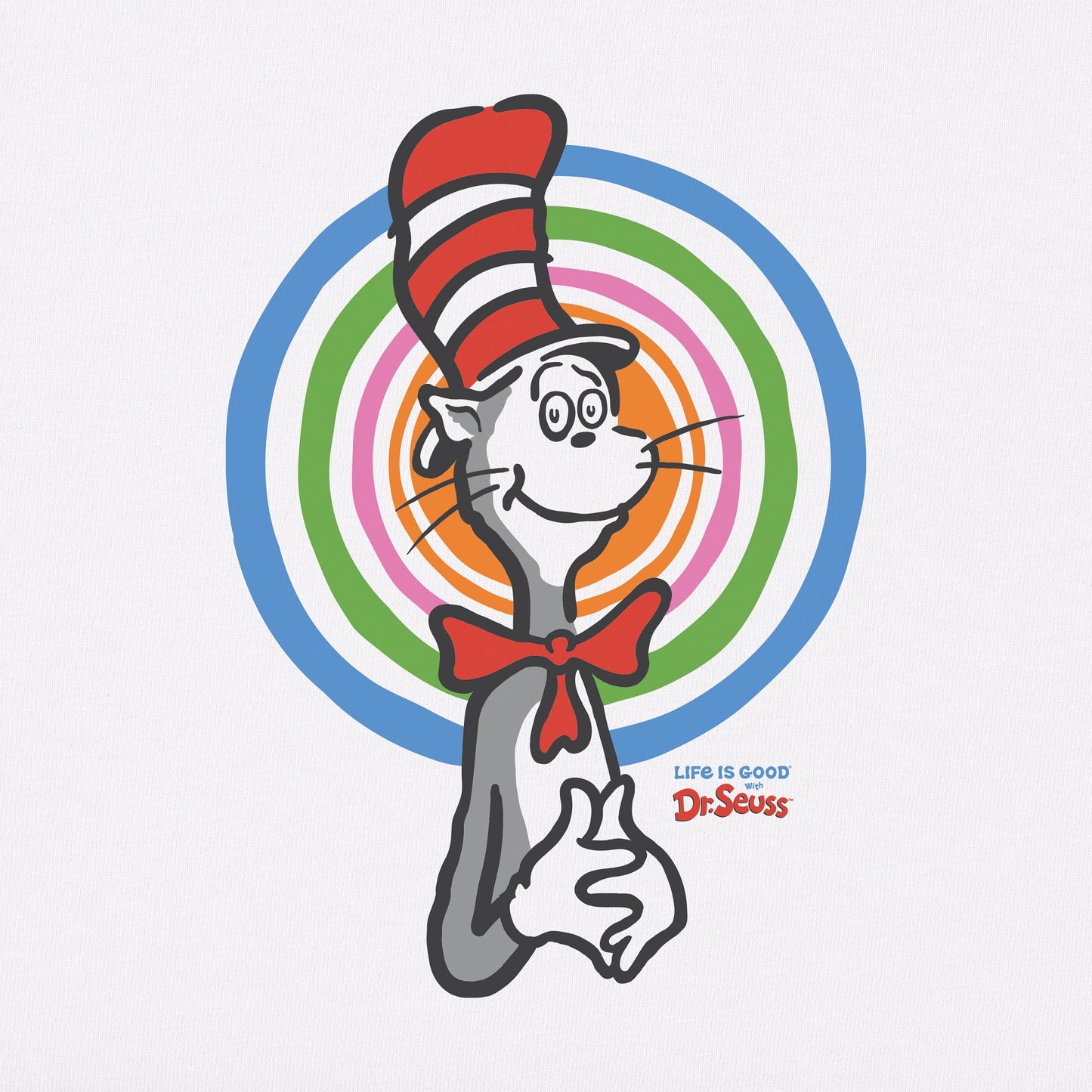 Men's The Cat Good Energy Short Sleeve Crusher Tee