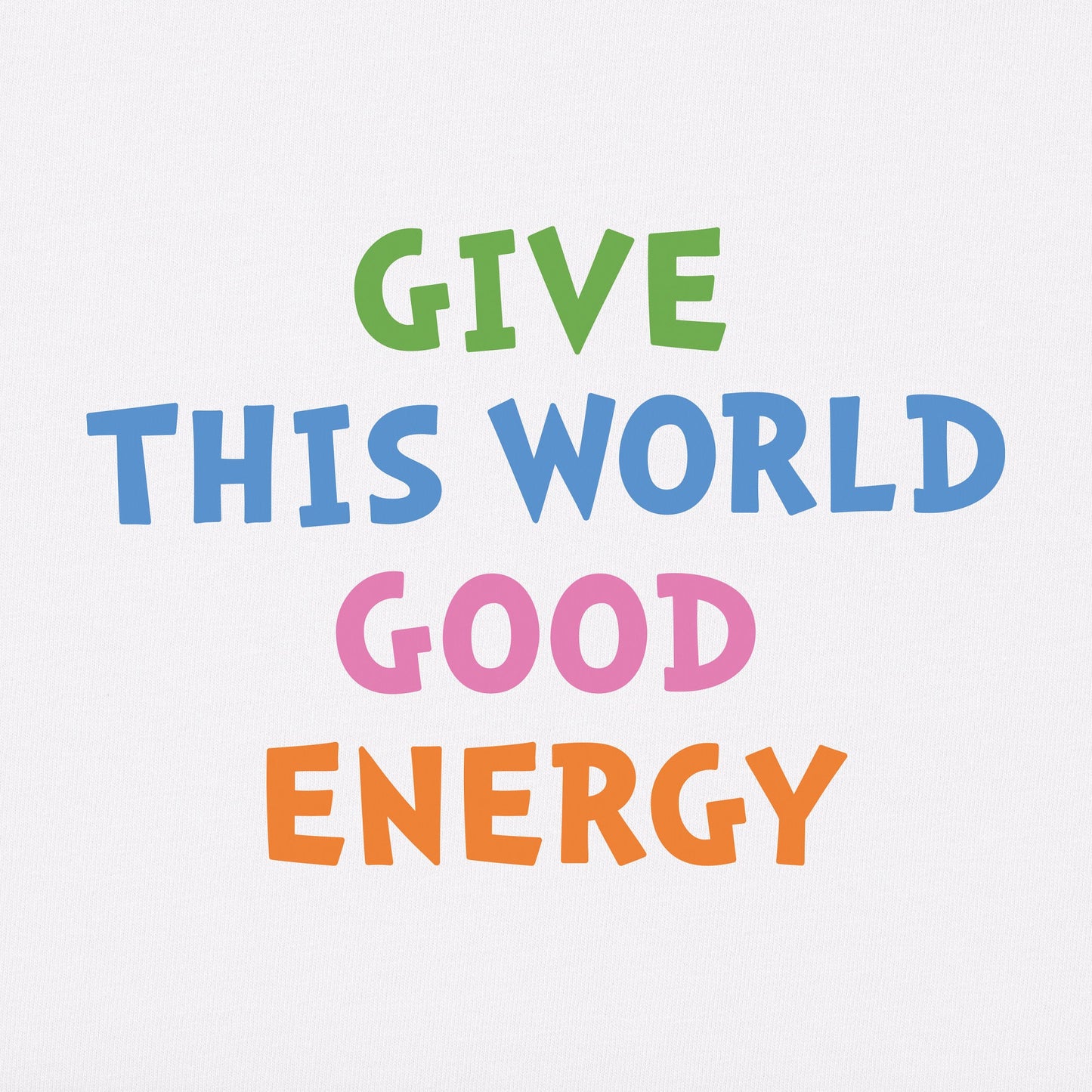 Men's The Cat Good Energy Short Sleeve Crusher Tee