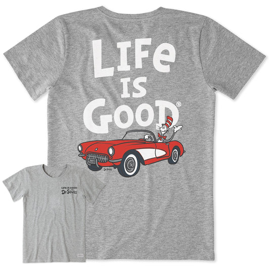 Women's Cat in the Hat 57 Hot Rod Short Sleeve Crusher Tee