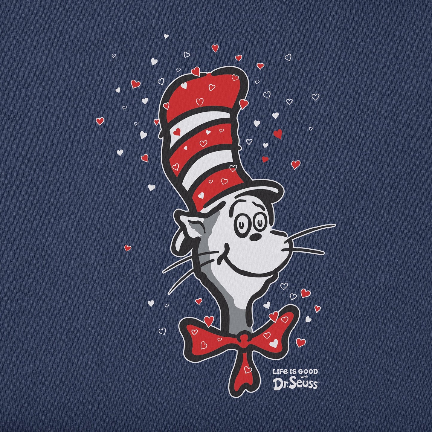 Women's The Cat Evaporating Hearts Short Sleeve Crusher Tee