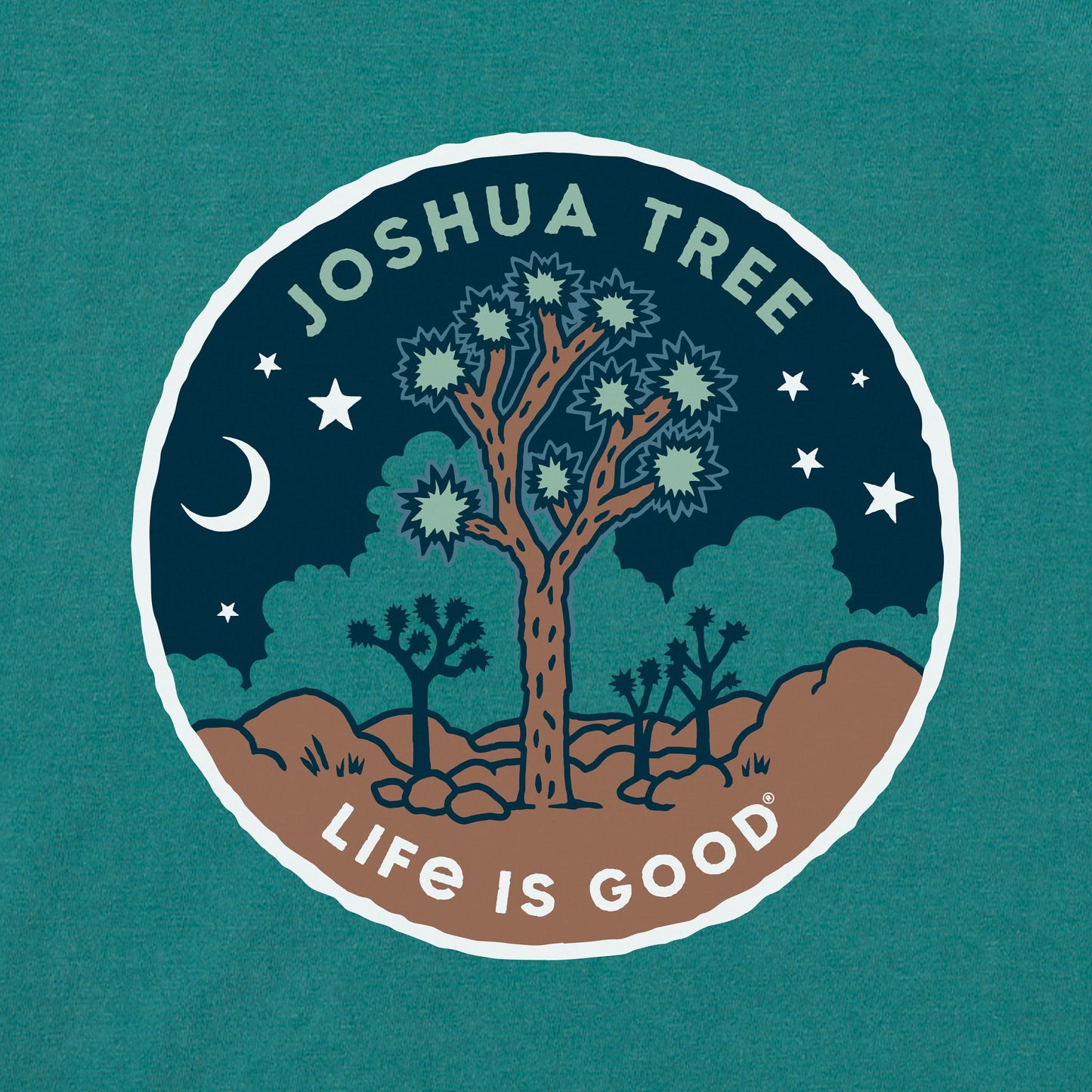 Men's Joshua Tree Emblem Short Sleeve Crusher Tee