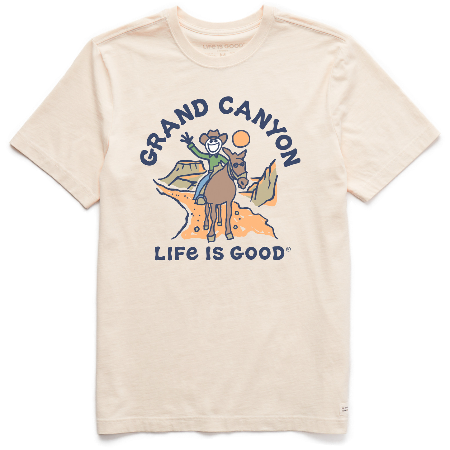 Men's Grand Canyon Jake Mule Ride Short Sleeve Crusher Tee