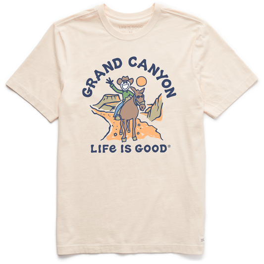 Men's Grand Canyon Jake Mule Ride Short Sleeve Crusher Tee