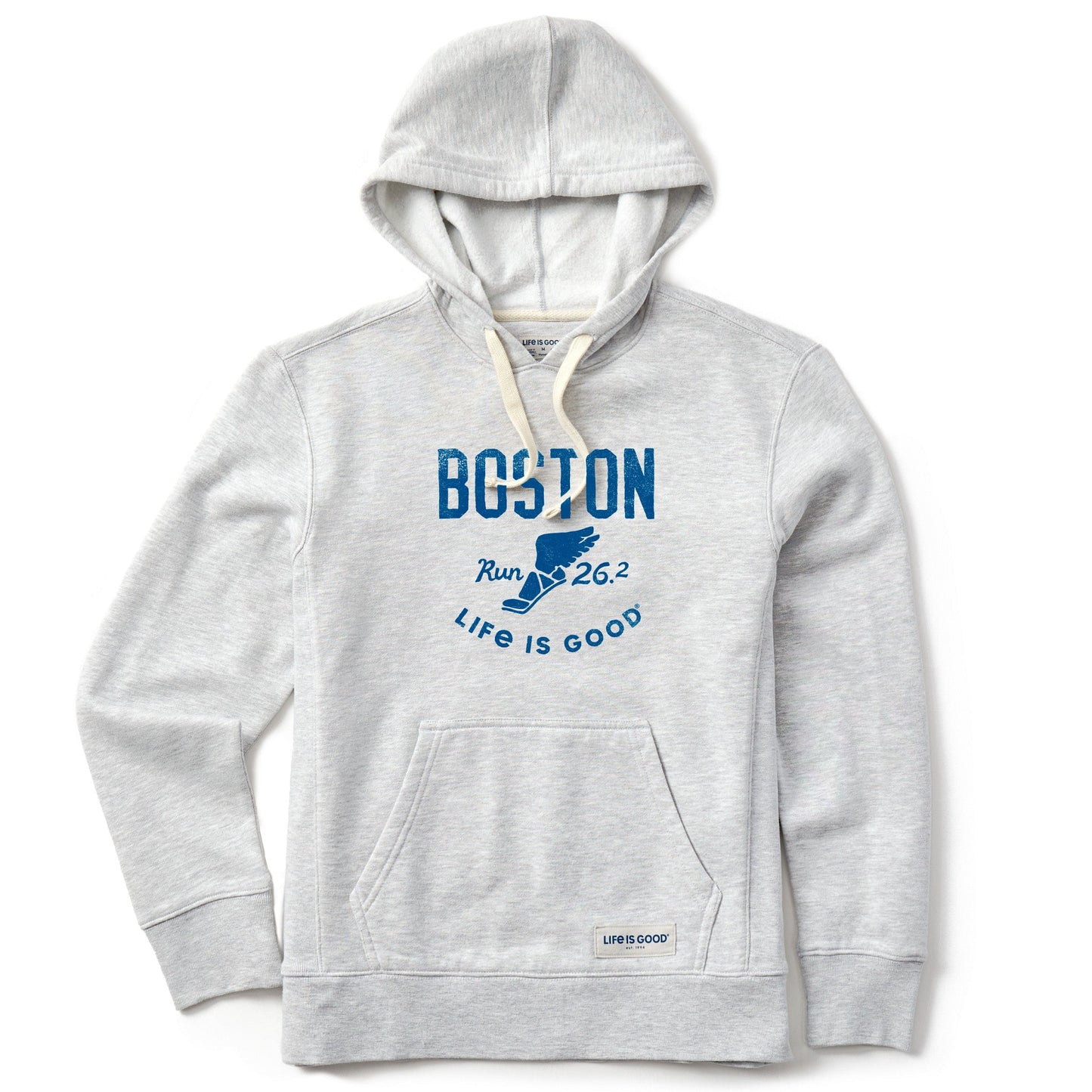 Women's Boston 26.2 Wings Simply True Fleece Hoodie