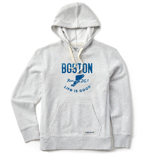 Women's Boston 26.2 Wings Simply True Fleece Hoodie