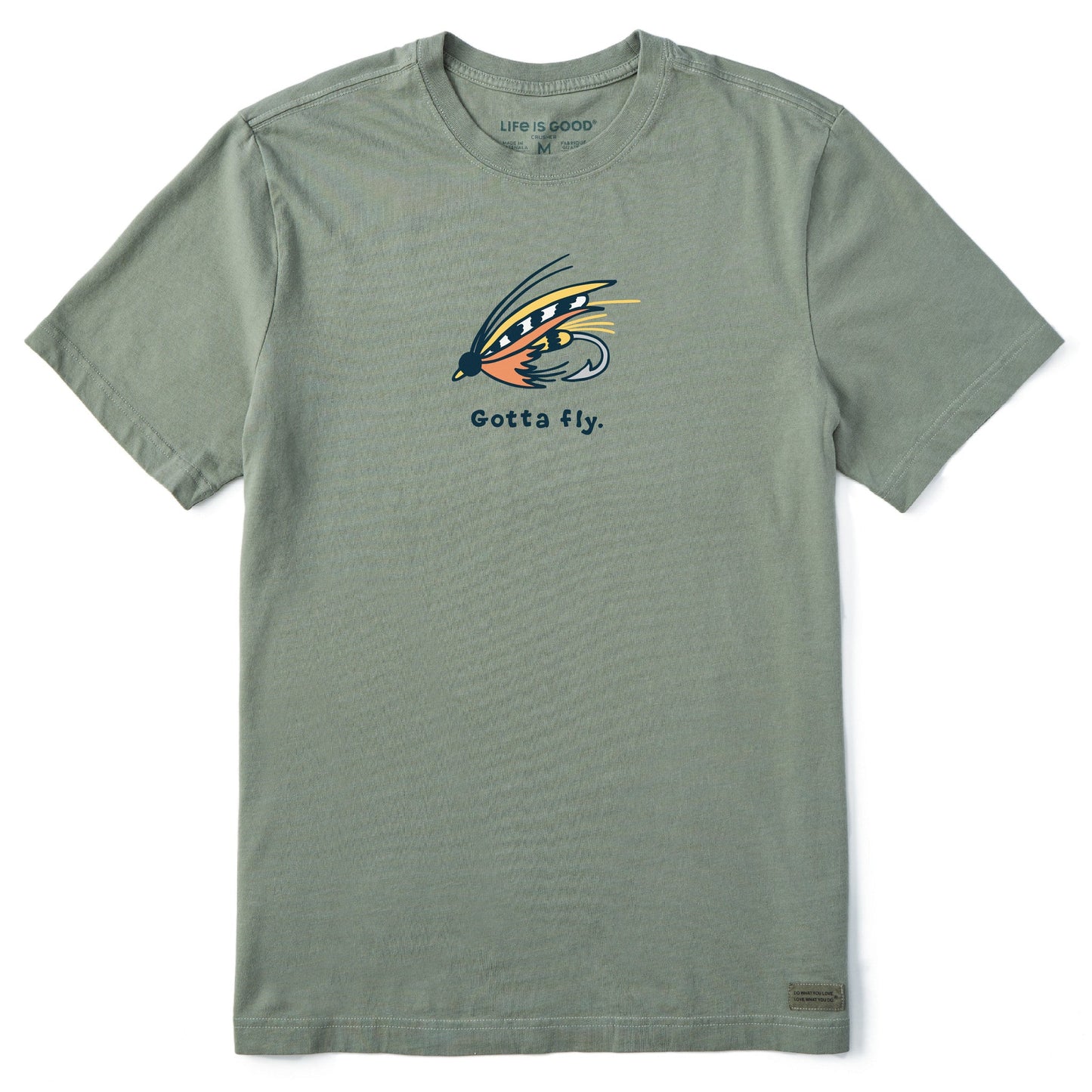 Men's Gotta Fly Short Sleeve Crusher Tee