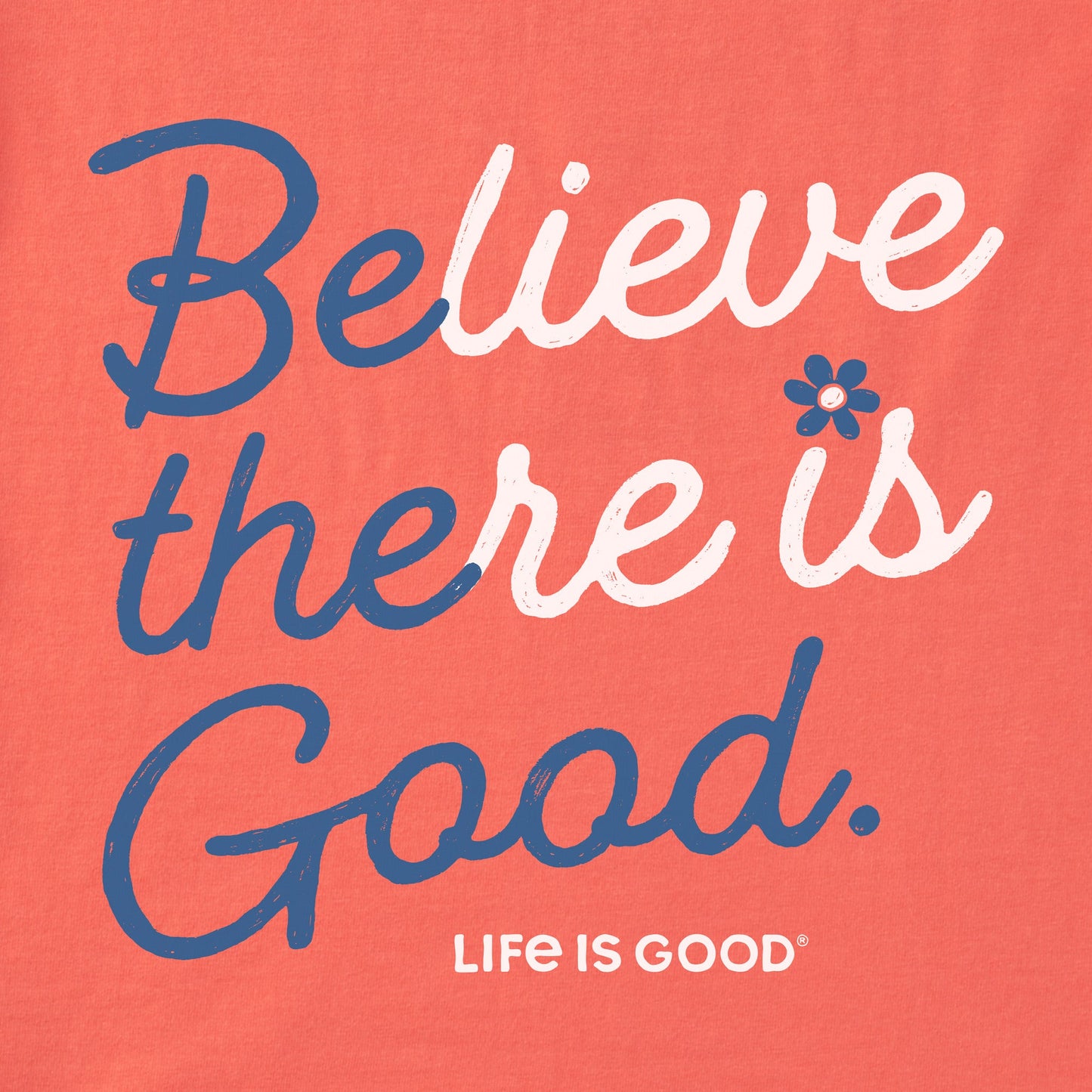 Women's Be The Good Script Short Sleeve Crusher Vee