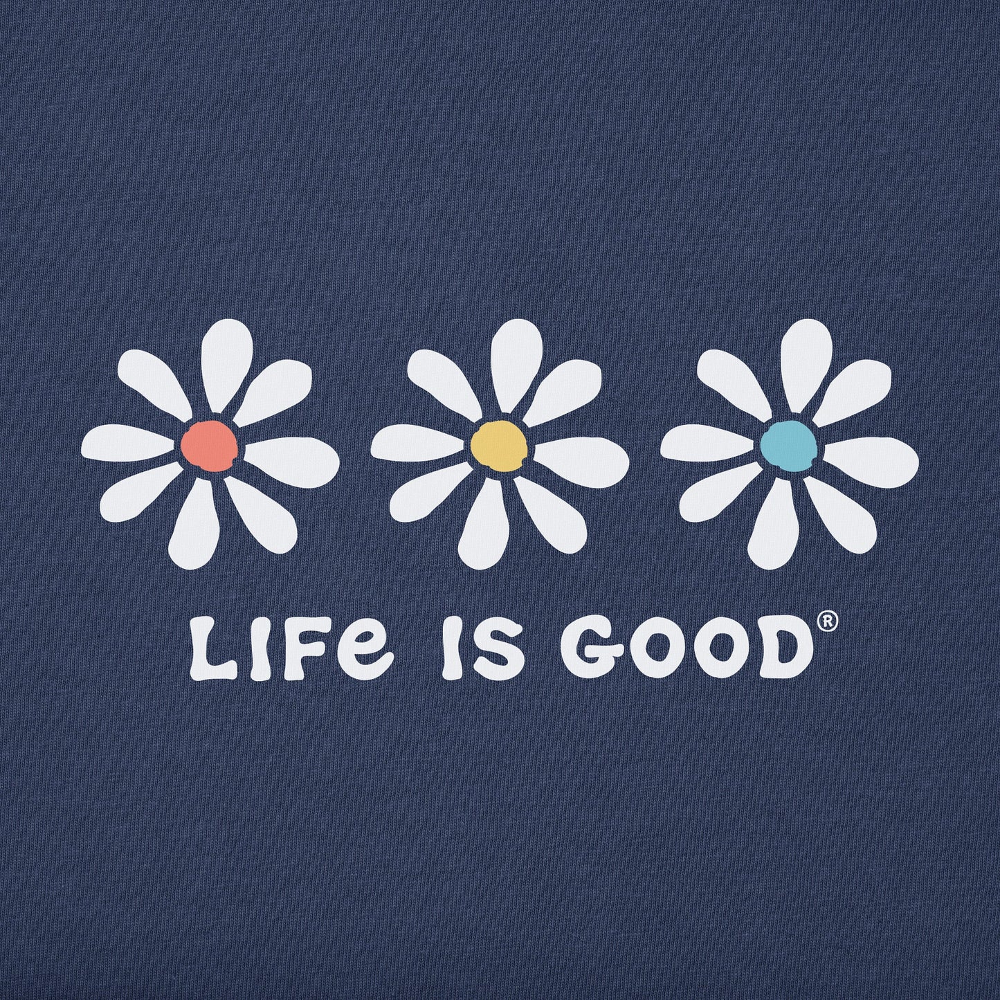 Women's 3 Daisies Short Sleeve Vee