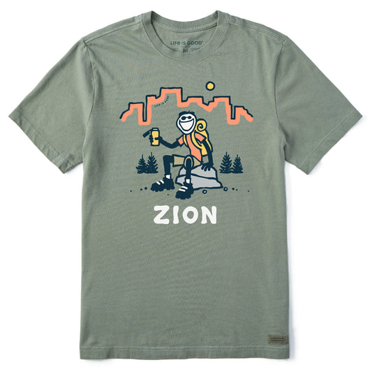 Men's Jake Zion National Park Short Sleeve Crusher Tee