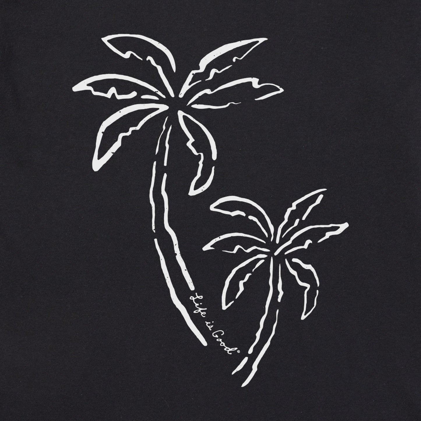Men's Two Simple Palms Short Sleeve Tee