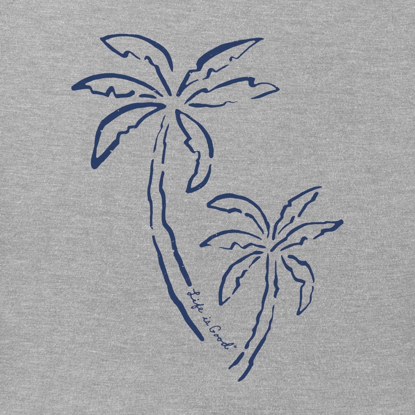 Men's Two Simple Palms Short Sleeve Tee