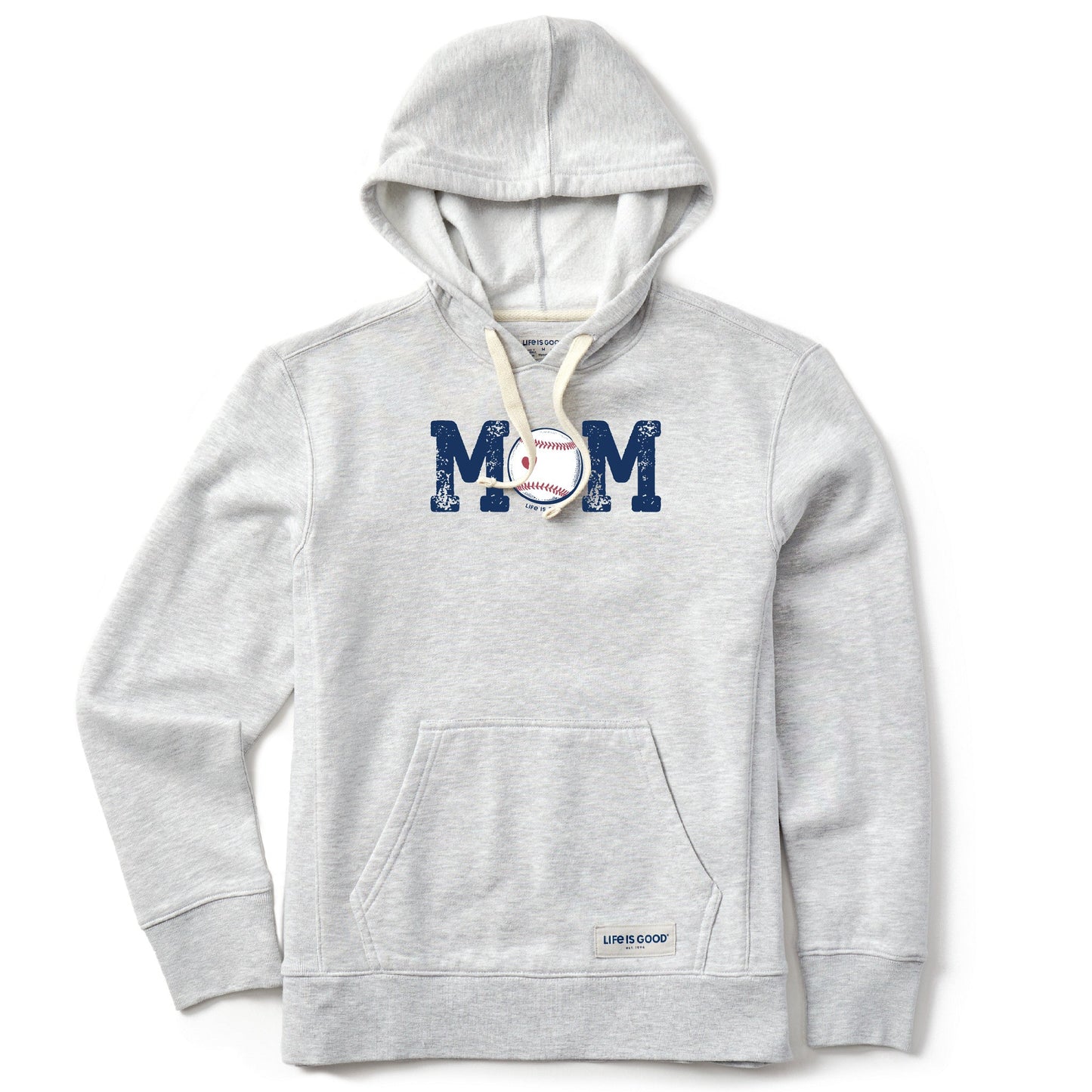 Women's Baseball Mom Simply True Fleece Hoodie