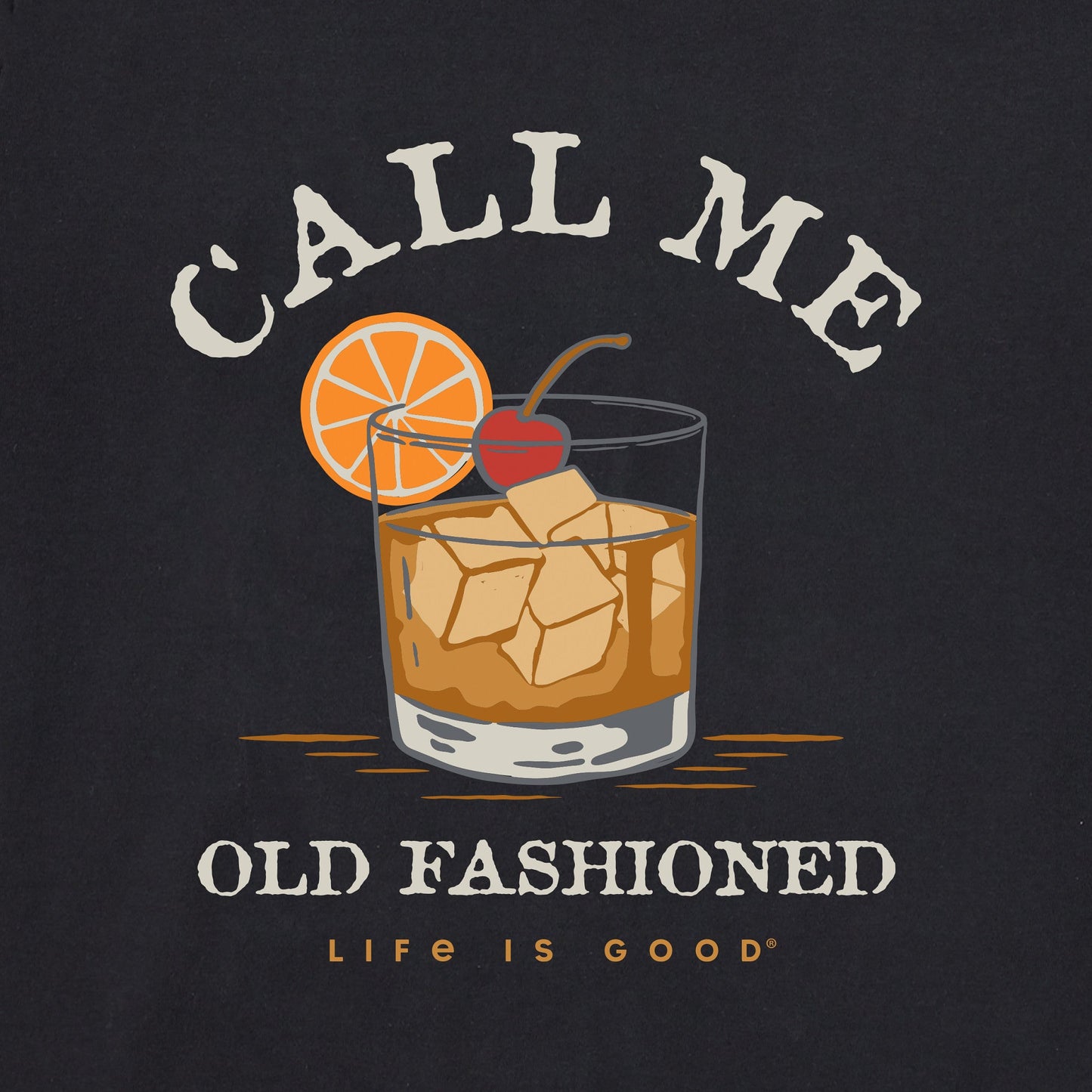 Men's Old Fashioned Short Sleeve Crusher Tee