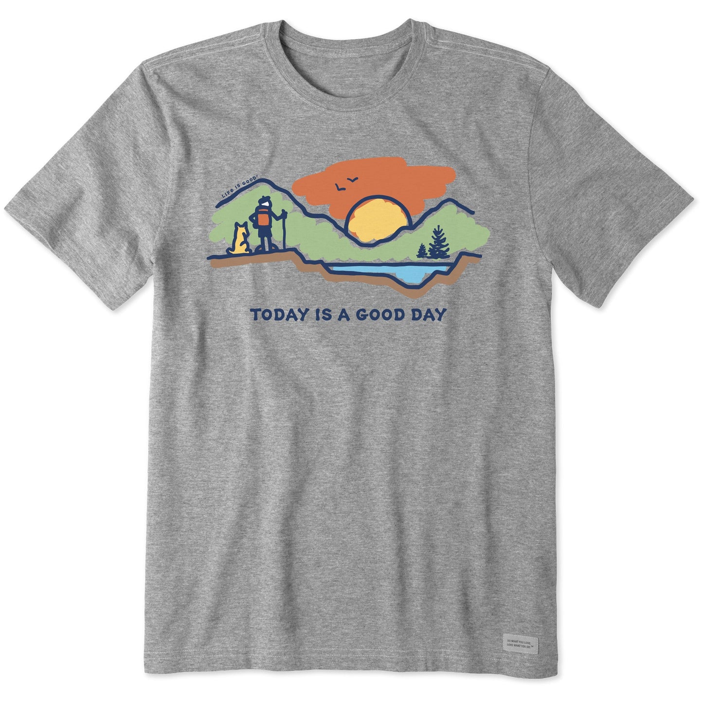 Men's Today is a Good Day Mountain Hike Short Sleeve Tee