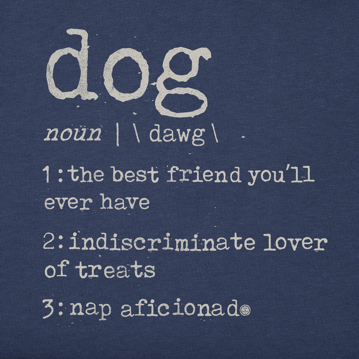 Women's Dog Defined Short Sleeve Crusher Vee