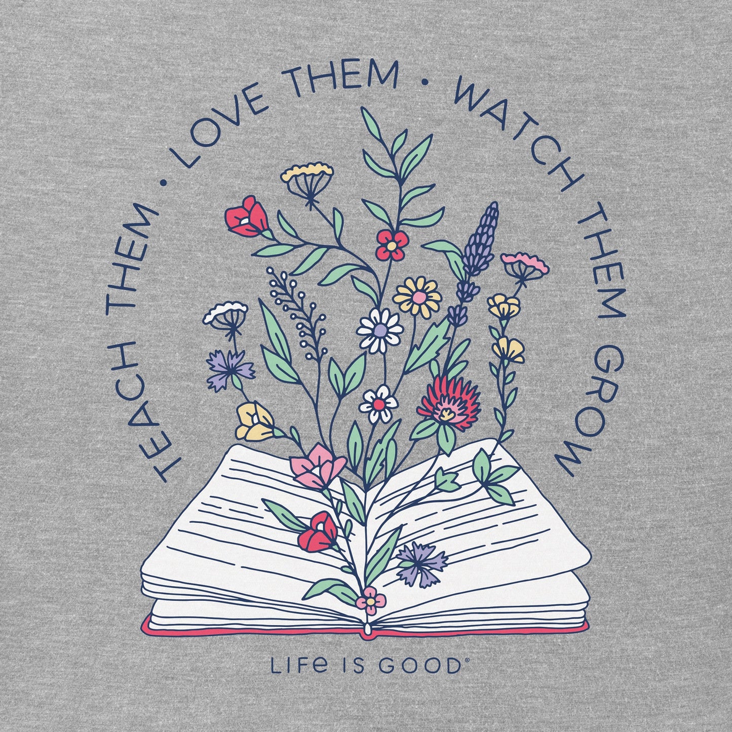 Women's Teach Them Love Short Sleeve Crusher Vee