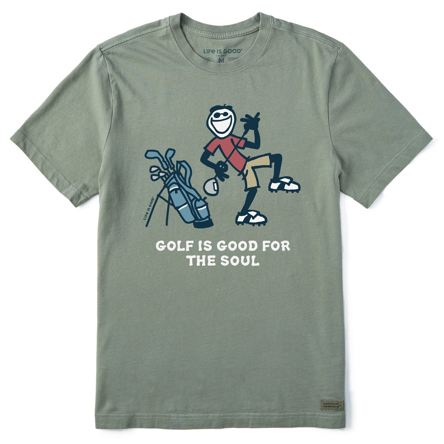 Men's Golf Is Good For The Soul Jake Short Sleeve Tee