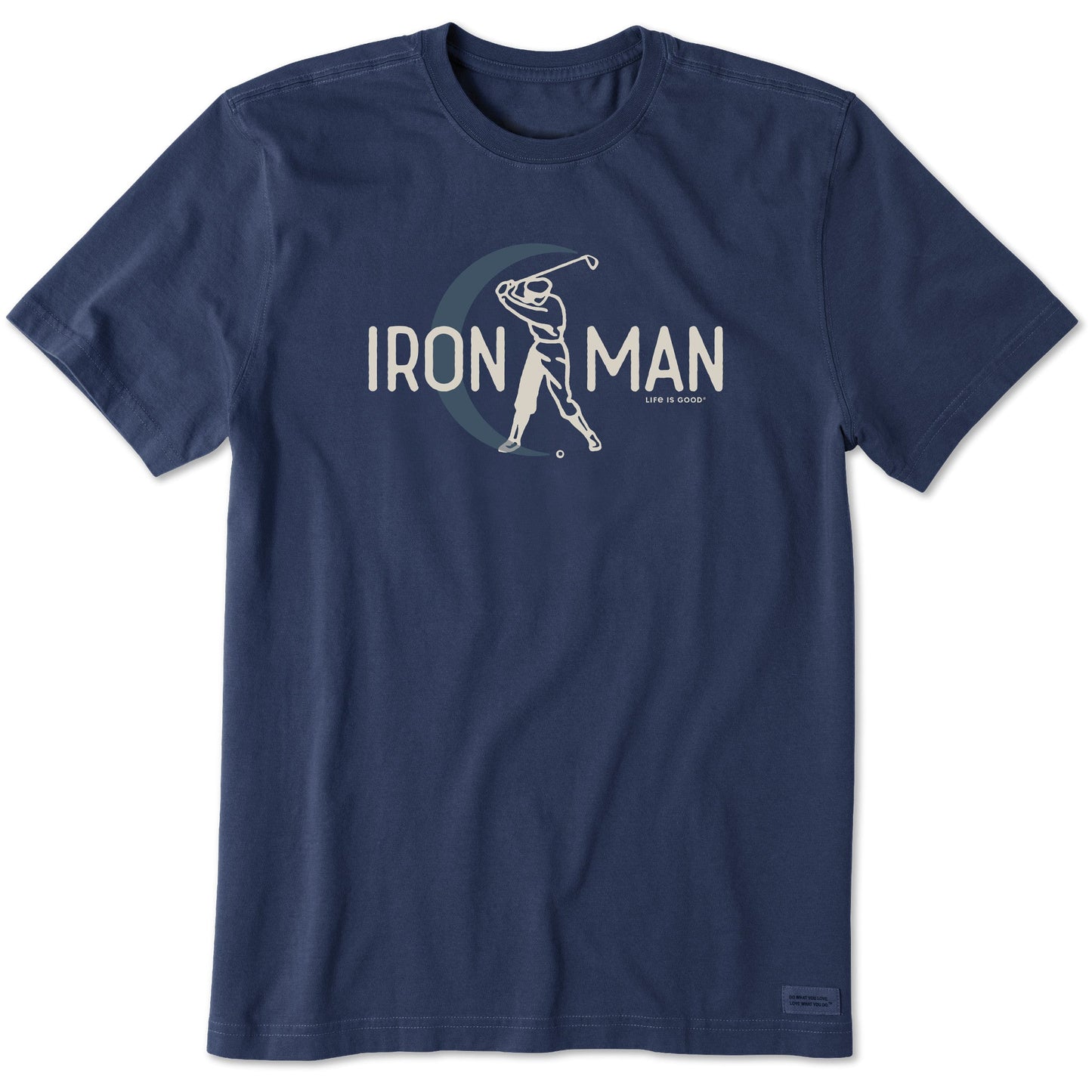 Men's Iron Man Golfer Short Sleeve Tee